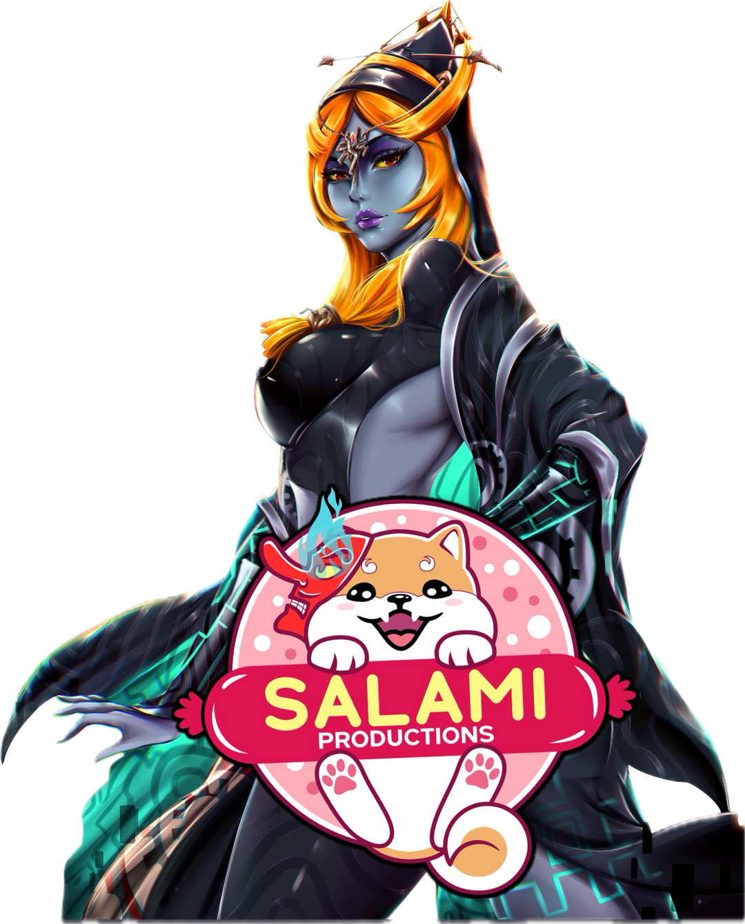 Night Princess Sticker