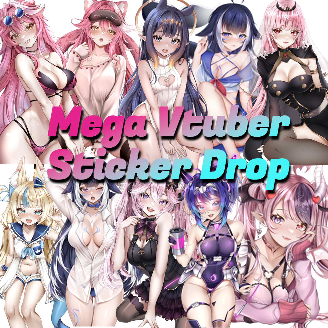 Mega Vtuber Sticker Bundle